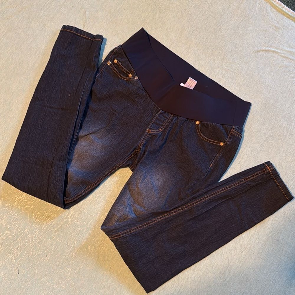 Oh! mamma 5-pocket Maternity jeans size M EUC